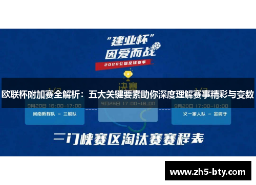 欧联杯附加赛全解析:五大关键要素助你深度理解赛事精彩与变数 欧联杯附加赛全解析:五大关键要素助你深度理解赛事精彩与变数